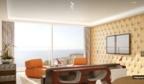 Monaco-Penthouse-retro-inspred-sitting-area-with-ocean-views