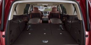 2015 Chevrolet Tahoe Interior featuring Power Fold Flat Seats